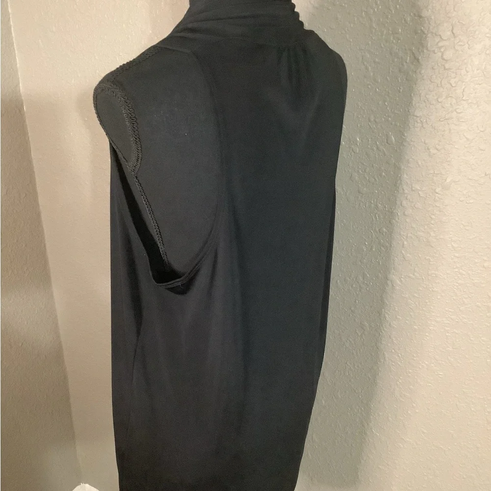 CHICO’S‎ Additions Black Drape Vest